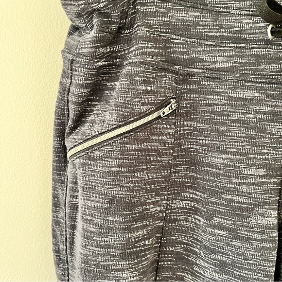 Athleta Stone Metro Slouch Heather Charcoal Gray Drawstring Pants - Small - Picture 5 of 13